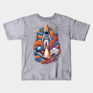 space travel Kids T-Shirt